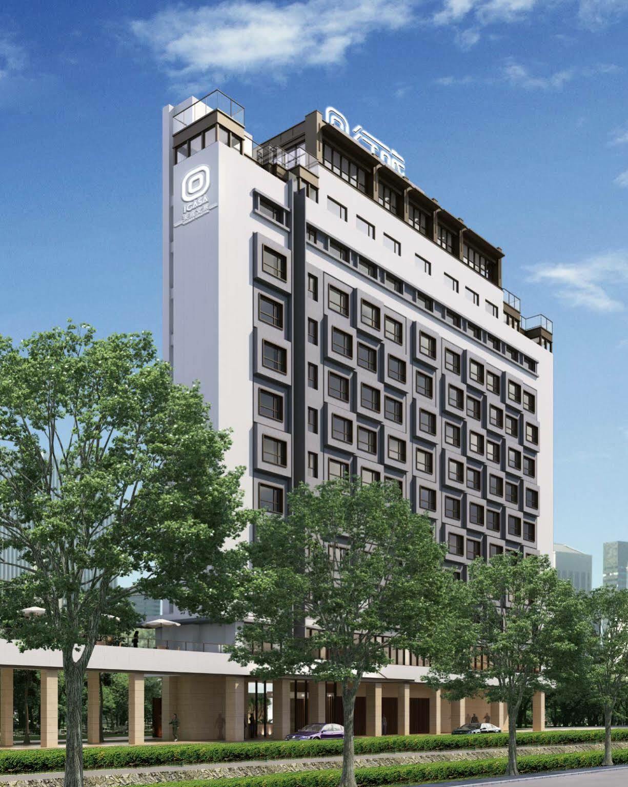 Icasa Hotel - By Cosmos Creation Taichung Dış mekan fotoğraf